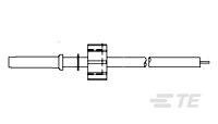 LGH-4 LEAD ELECT SGL MLD END-5-868859-2