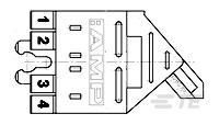 DECKEL F 3X7P BU-GH-928039-1