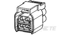 MCP-E SLD 4P PLUG ASSY BLK-936254-2