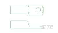 TERMINAL, COPALUM, SLD, 4, 1/4-M6 STUD-135148-2