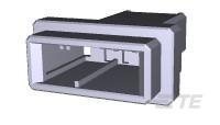 1-177648-3 矩形连接器壳体