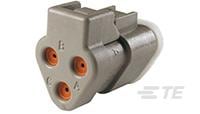 PLG, 3P, GRY, N, LATCH PROTECT CAP-DT06-3S-EF02