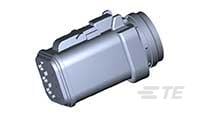 PLG, 6P, BLK, N, SEAL RET,DIN BKSHL ADPT-DT06-6S-L019