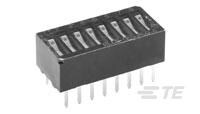 GDR1004= 10 POS ROCKER DIP-1825286-9