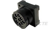 HDR, 9P, BLK, N, ST, SN/NI. 16-HD10-9-96P-N005