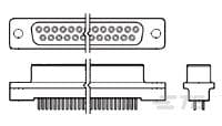 50 RCPT SP/AP SCRLK-745080-4