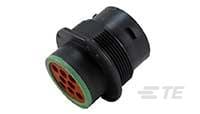 REC, 8P, BLK, N, 12, P-HDP24-18-8PN