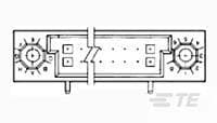 HDI RECP ASSY 2 ROW 160 POS-1-532428-6