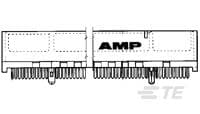 AMP .050C/L CEC 120 DUAL POS-650231-1