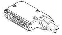 DIECAST STRAIN RELIEF KIT,SZ 3-745653-4