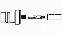 QLN str cable Jack RG-142-1274689-2