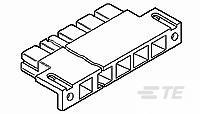 HSG ASSY,PWR LK,SRS1,6POS,FLNG-54489-6