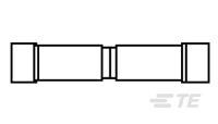 SPLICE BUTT M-M TERMINYL 2-324663
