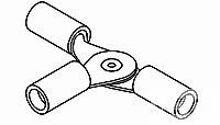 SPLICE,PIDG 3 WAY 16-14-8-53222-3