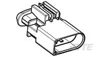 4 POS TAB HSG ASSY CODE A-1-699297-1