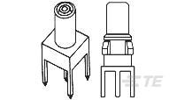 CONTACT,COAX,PWB,PIN-1218121-1