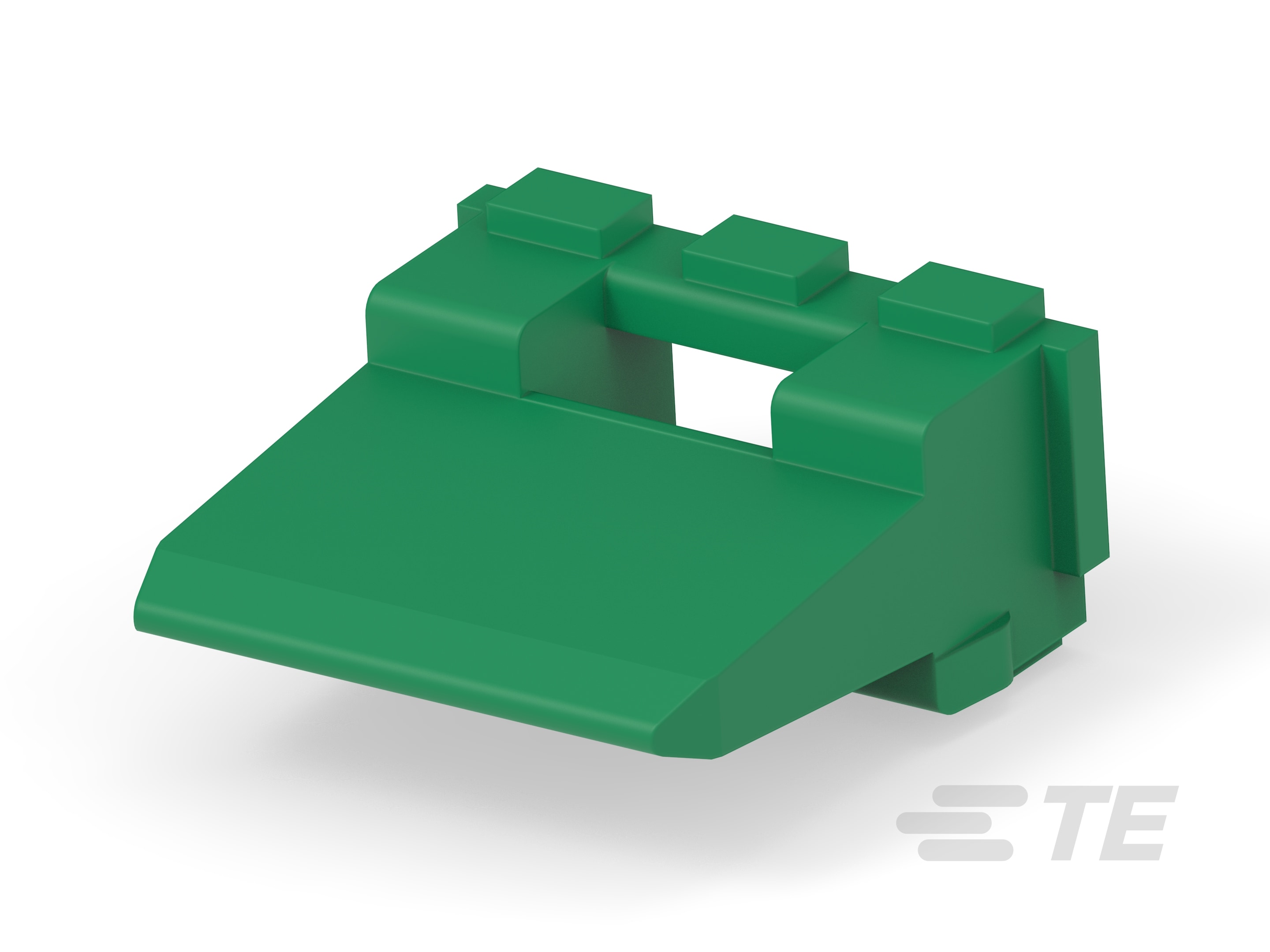 WEDGE LOCK, 6P, REC, GRN, DT-W6P