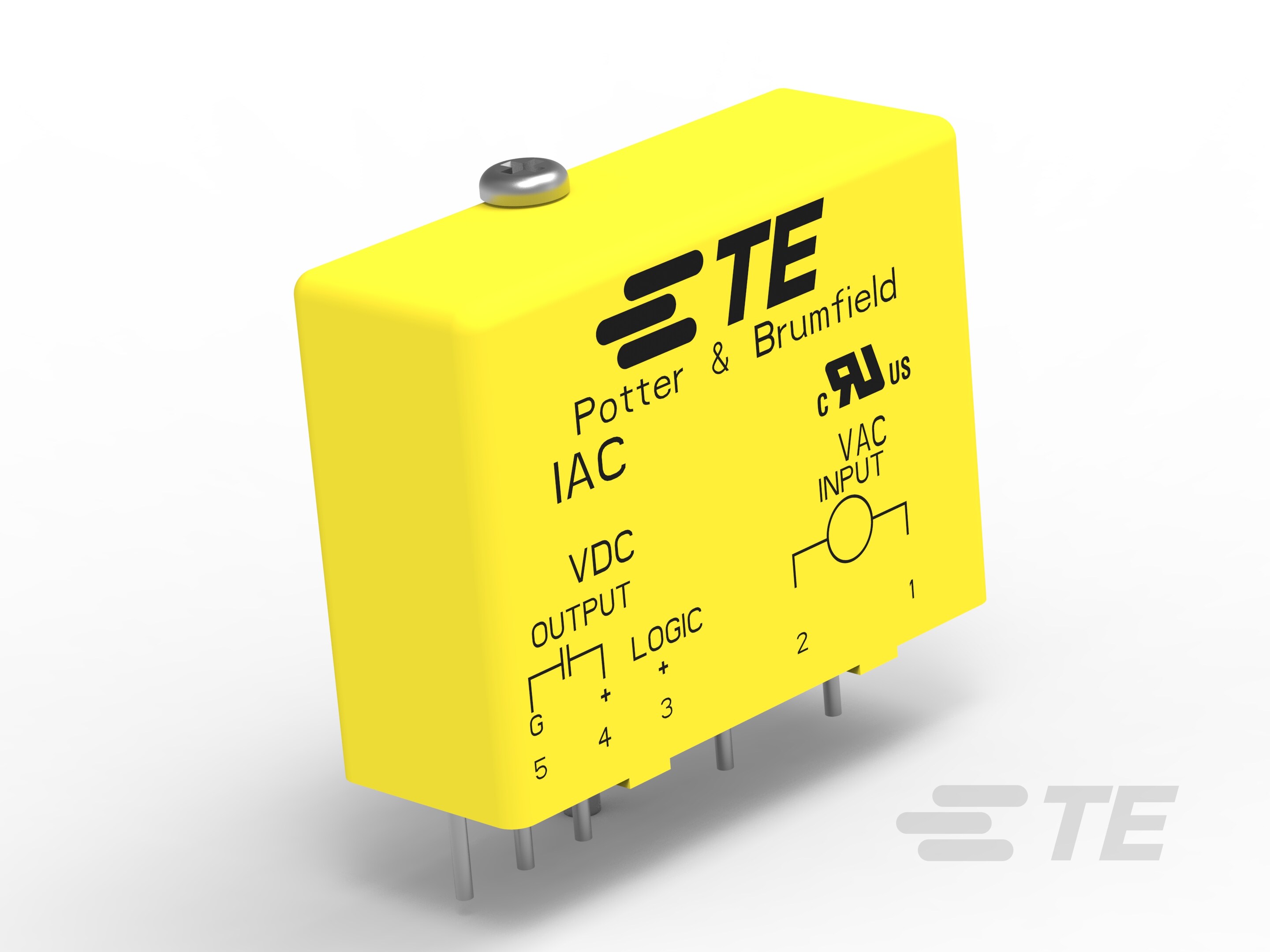 IAC-5 = PCB MOUNT,5V DC Logic - AC I/P-1393028-4