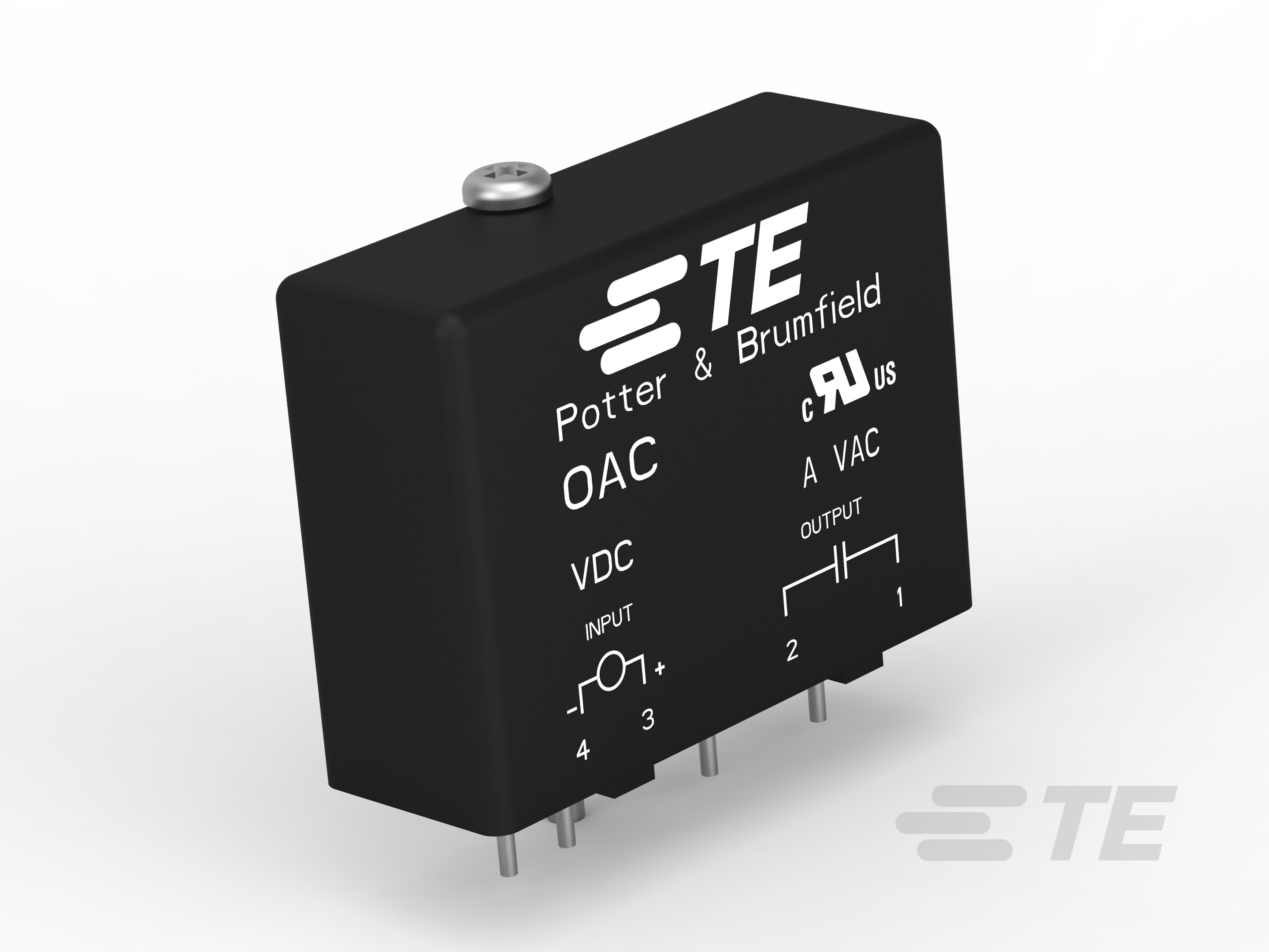 OAC-5 = PCB mount, 3A,120V AC - DC I/p-6-1393028-9