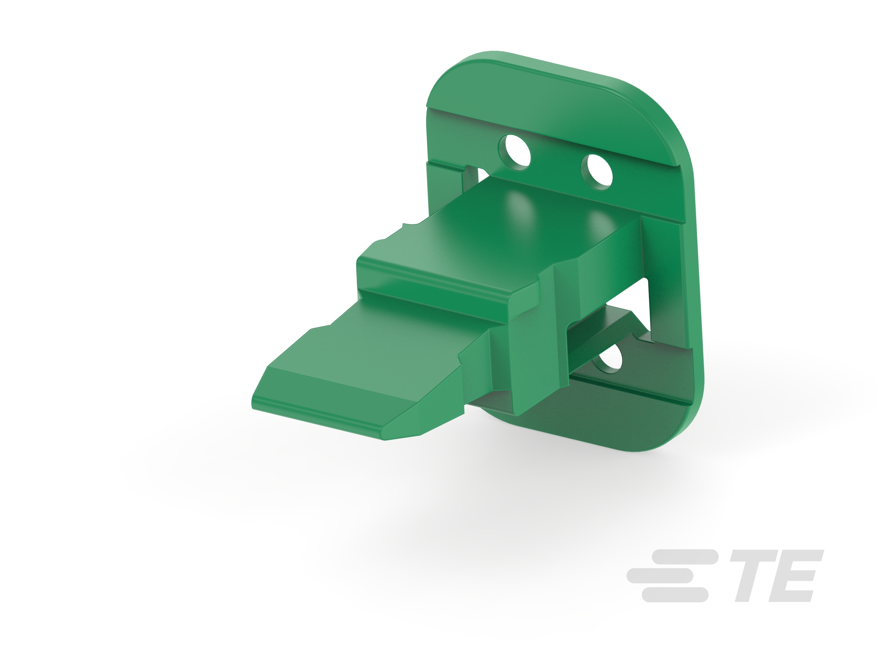 WEDGE LOCK, 4P, PLG, GRN, STD, DT, C-W4SC