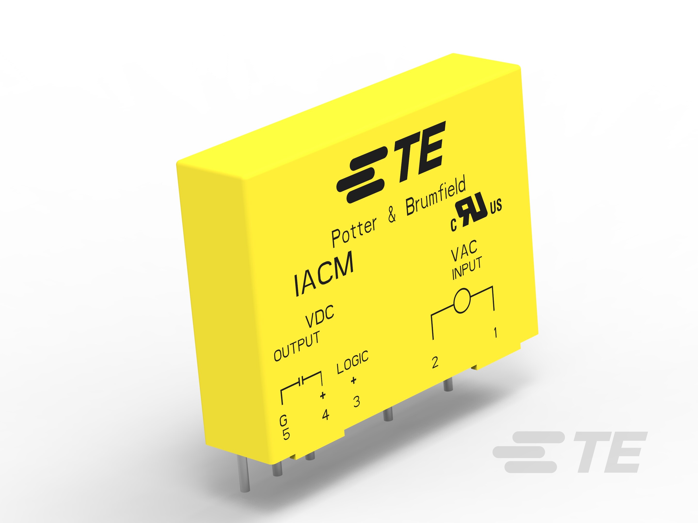 IACM-15E =SLIM PCB MONT,15VDC Logi-AC ip-8-1393028-3