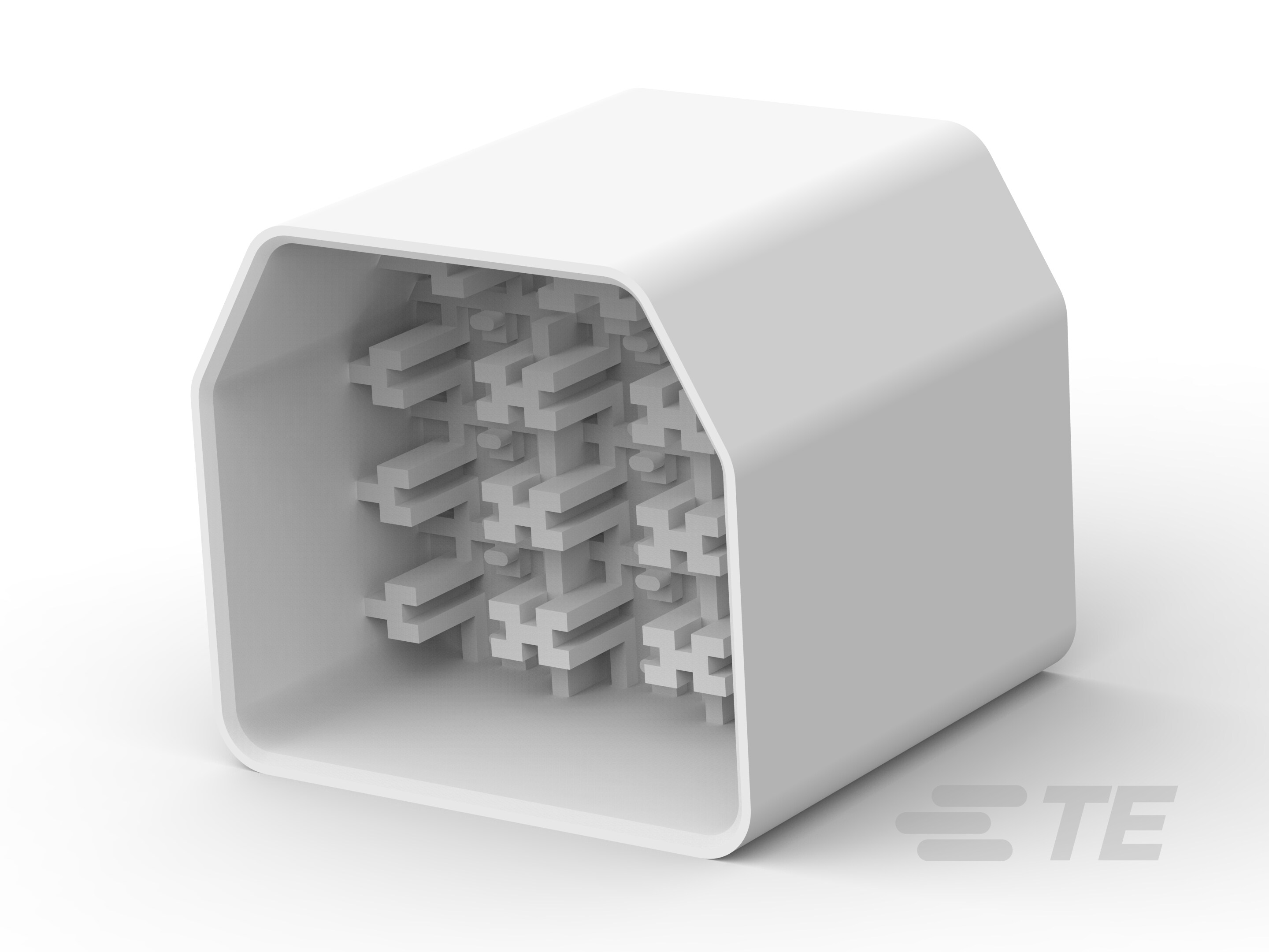 FF 250 TAB HSG 11P NYLON NAT-280263