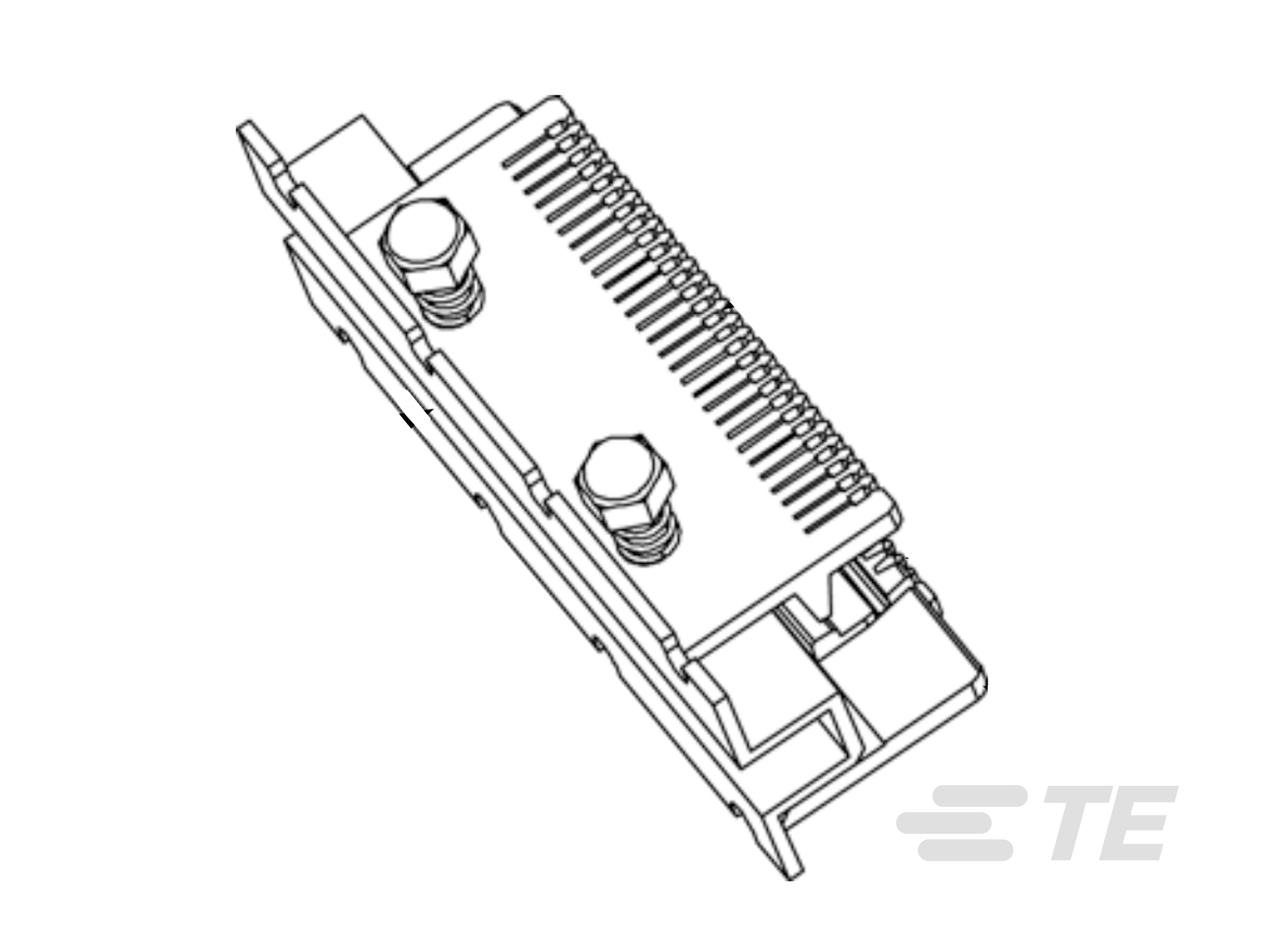 MTA 100 BOARD FIXTURE CLOSED END-58242-1