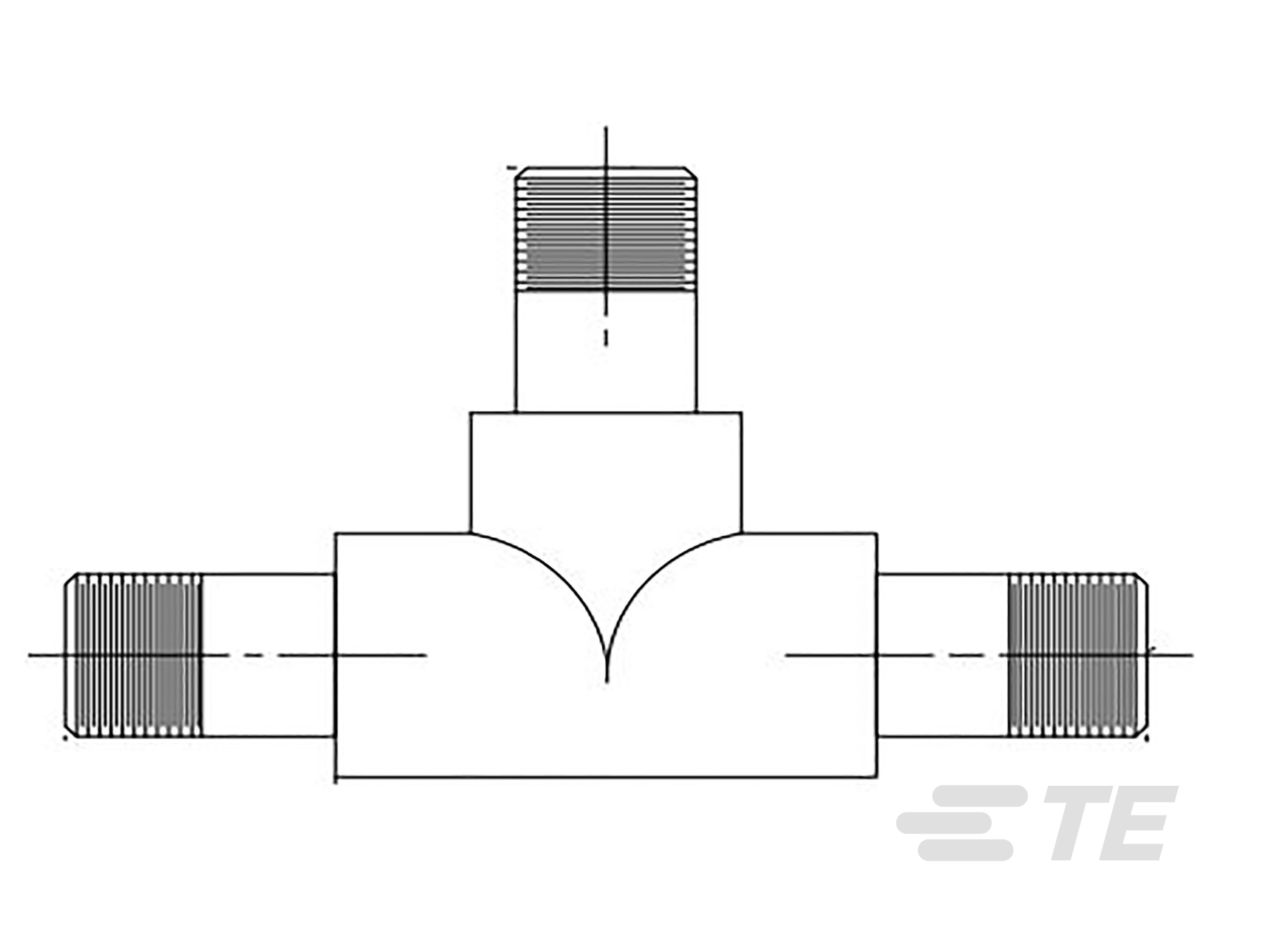 'T' RECEPTACLE-849671-1