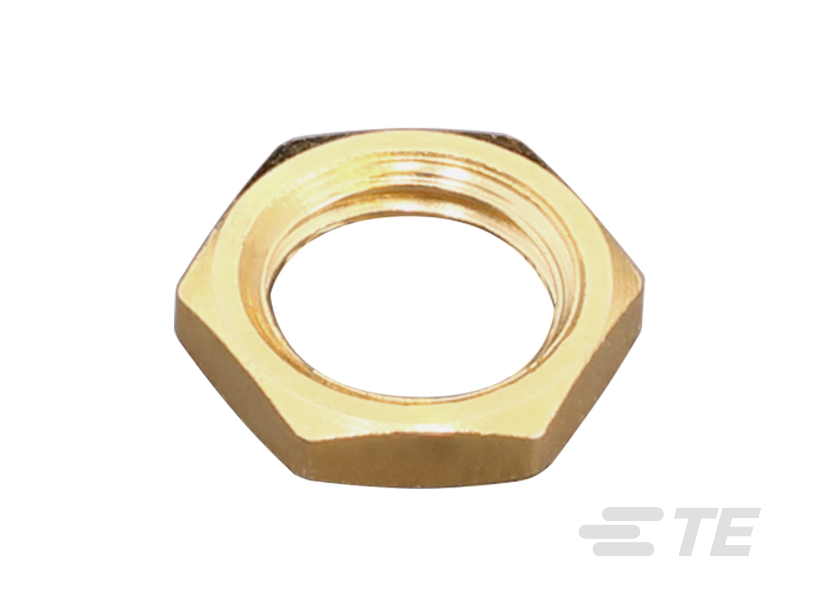 Connector Nut For SMA Connectors Gold-NT-SMA-G