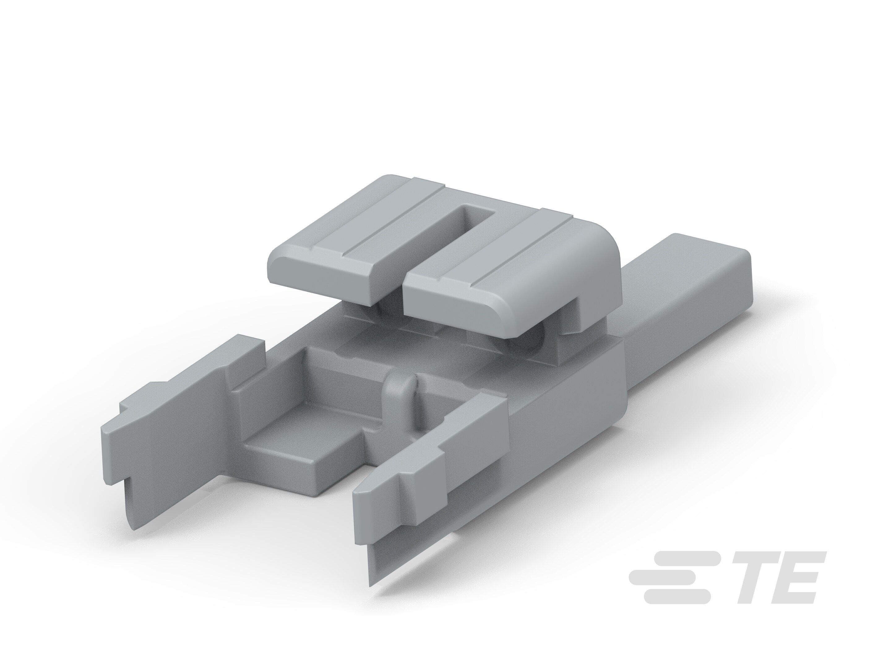 WEDGE LOCK, 2P, REC, GRY, DTMH, A-WMH-2PA