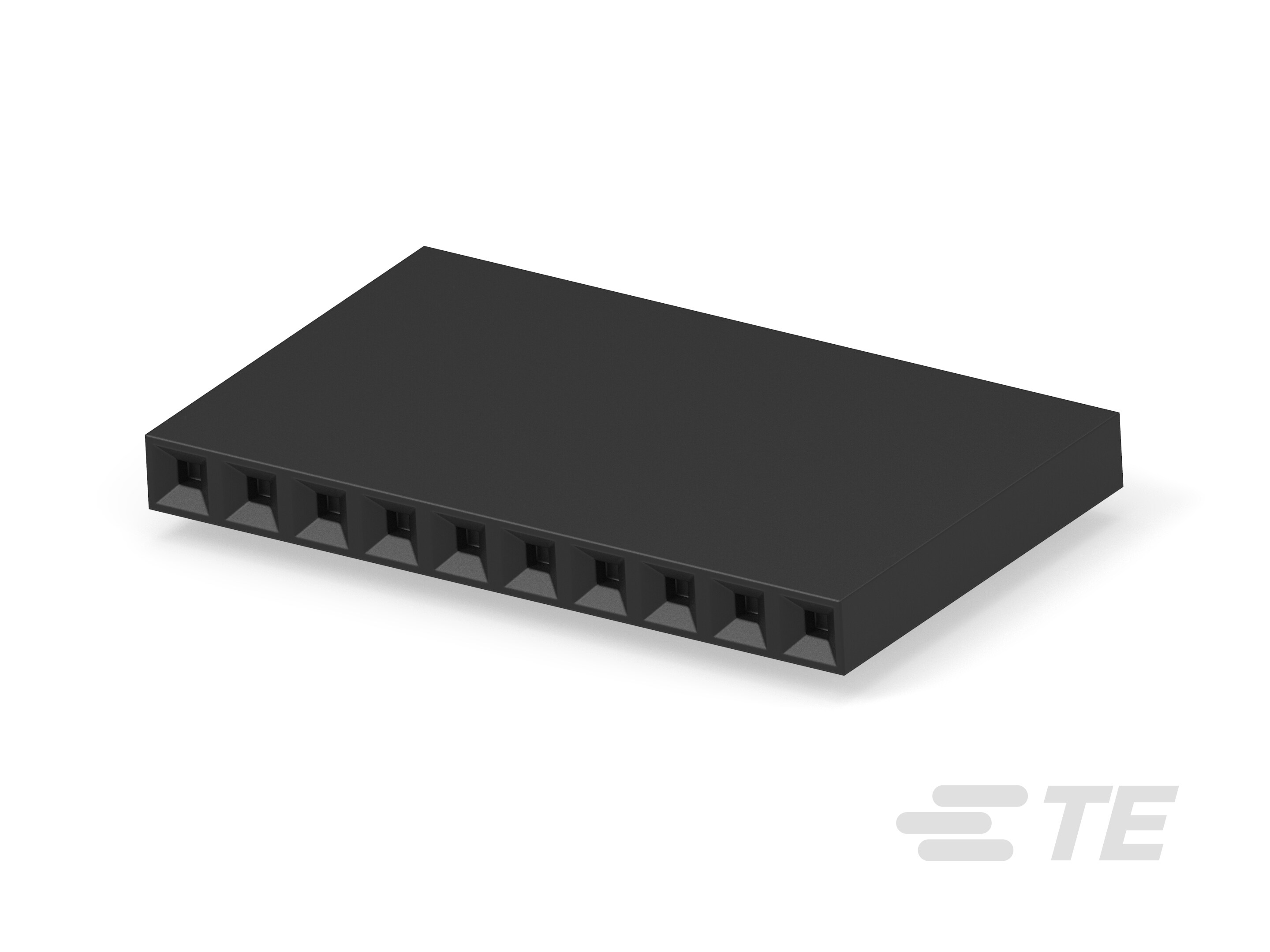 10 MTE RCPT HSG SR RIB .100CL-103648-9