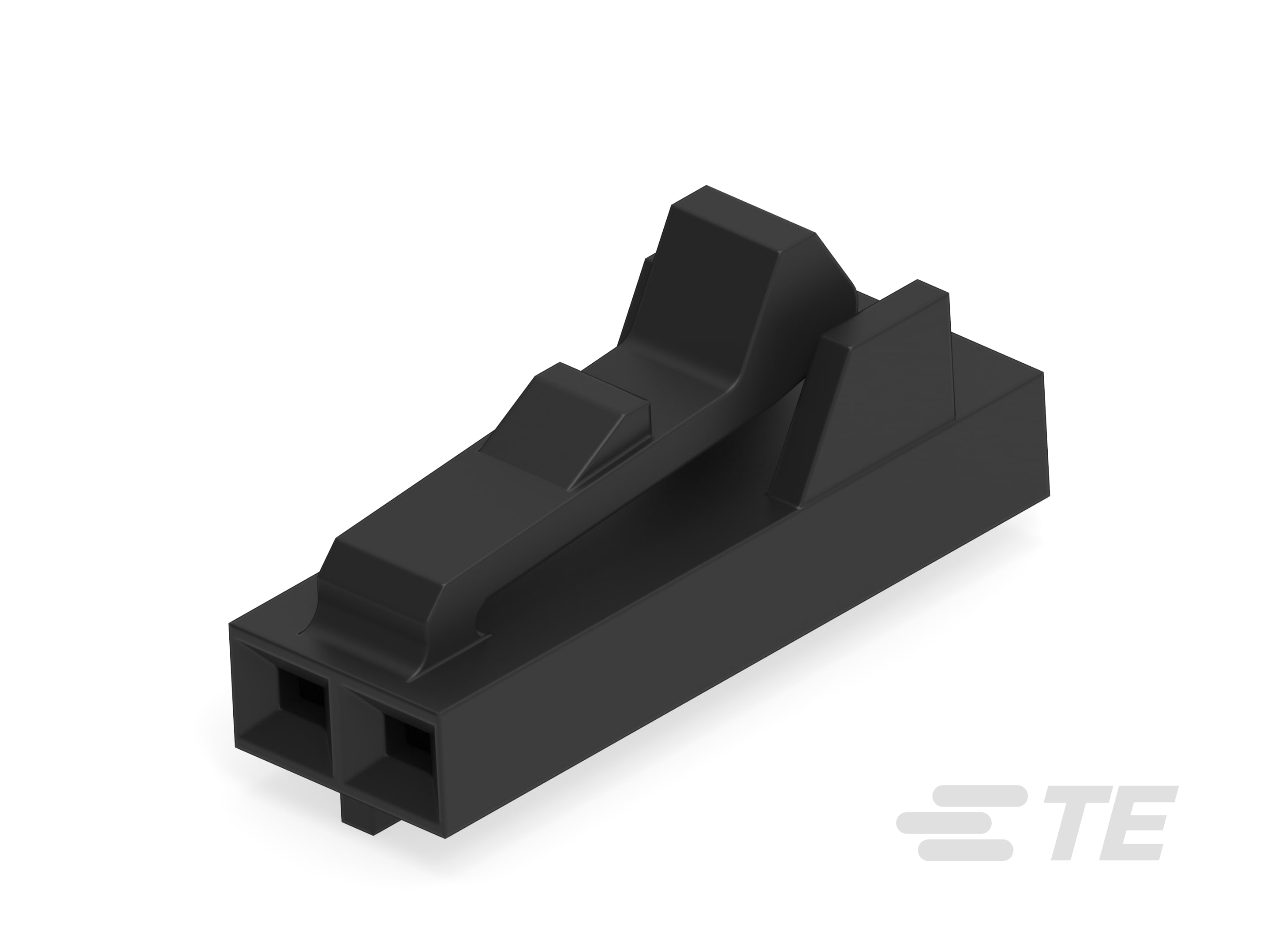 02 MTE RCPT HSG SR LATCH .100-104257-1
