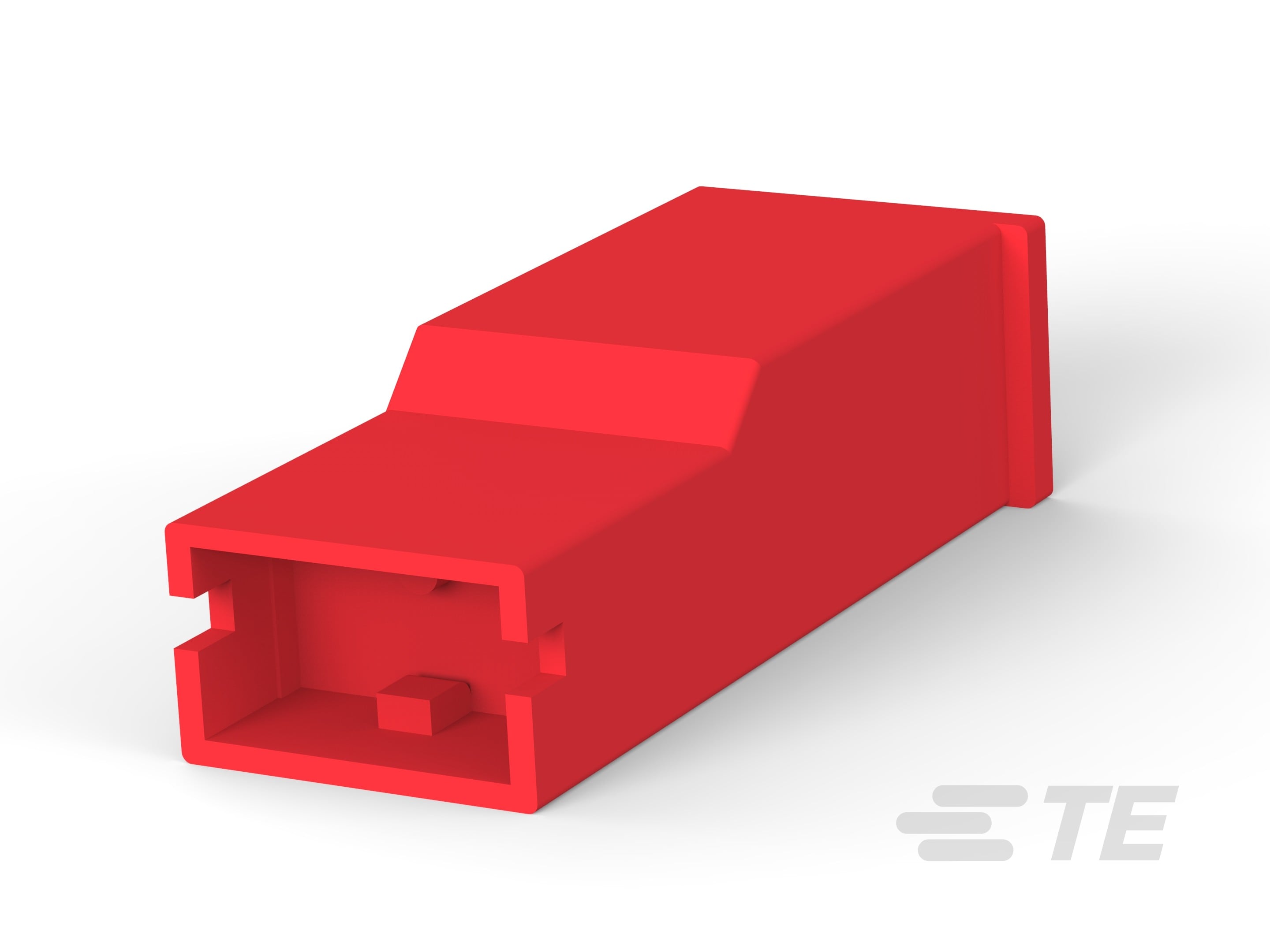 PL 250 REC HSG 1P NYLON RED-154719-2