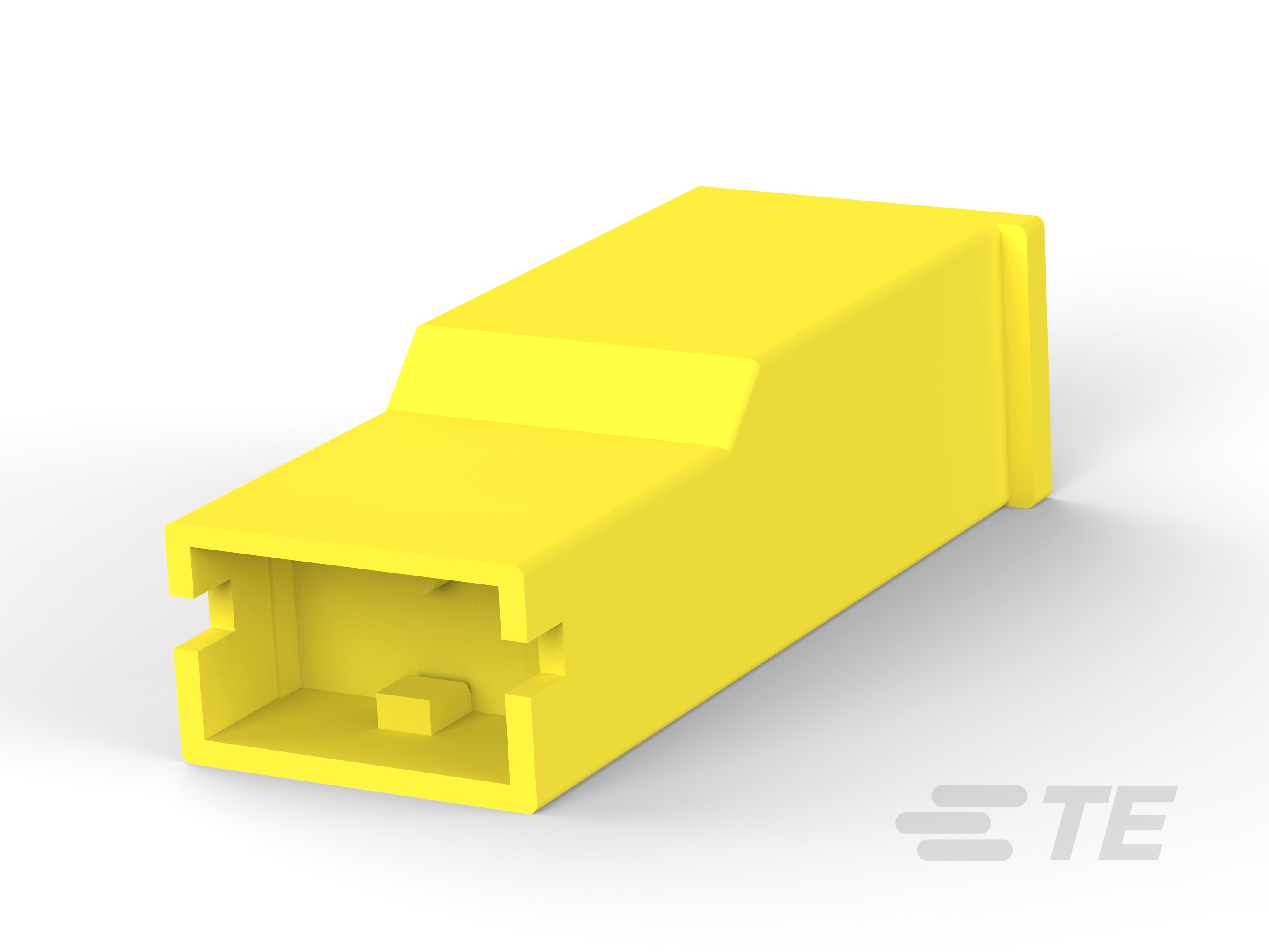 PL 250 REC HSG 1P NYLON YELLOW-154719-4
