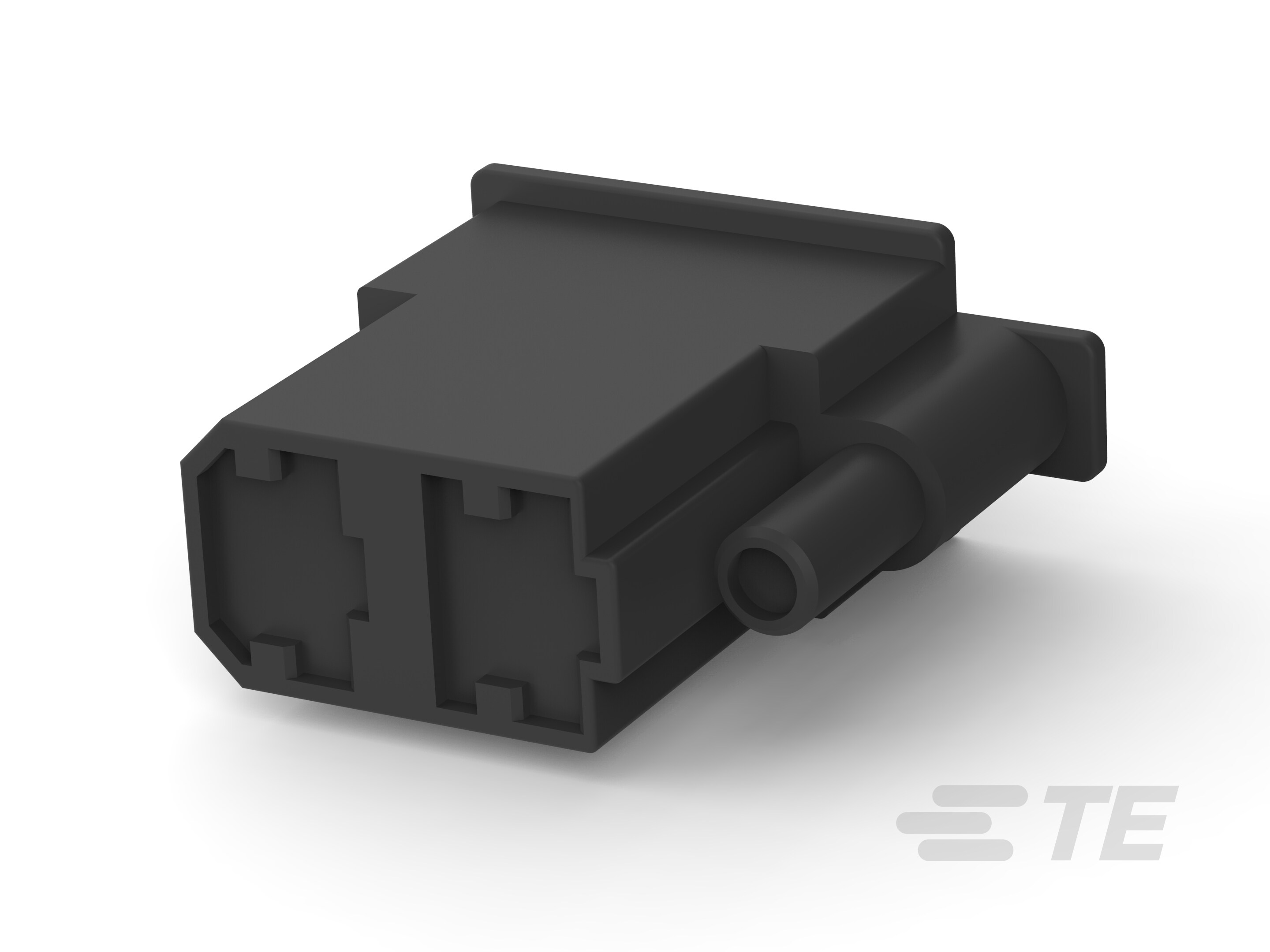 FF 375 PLUG HSG 2P NYLON BLACK-171447-2