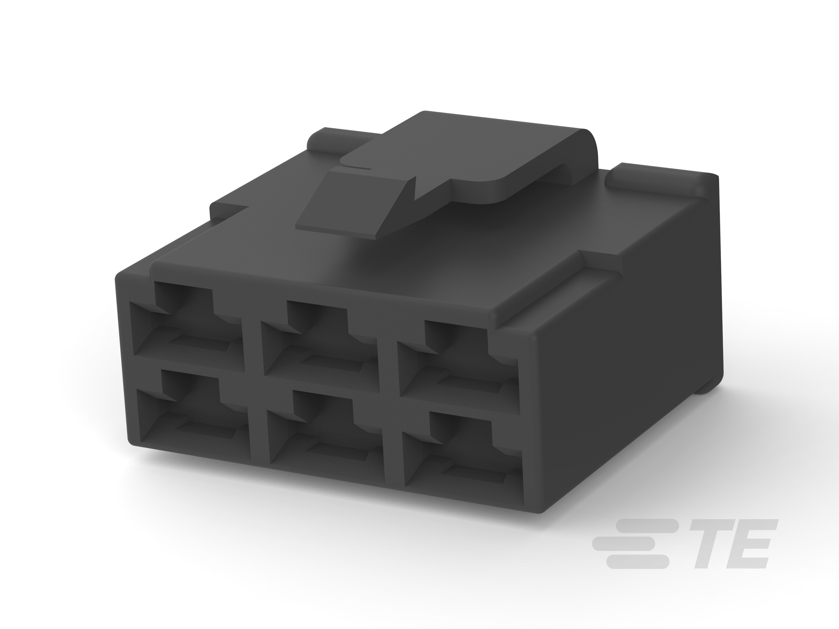 FF 250 PLUG HSG 6P NYLON BLACK-171898-2