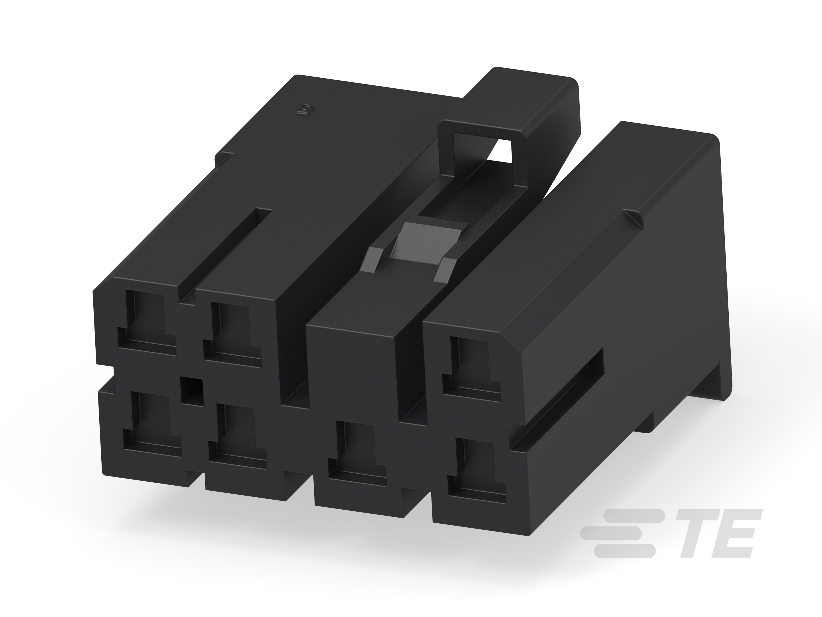 7P MIC PLUG HSG (BLACK)-172025-2