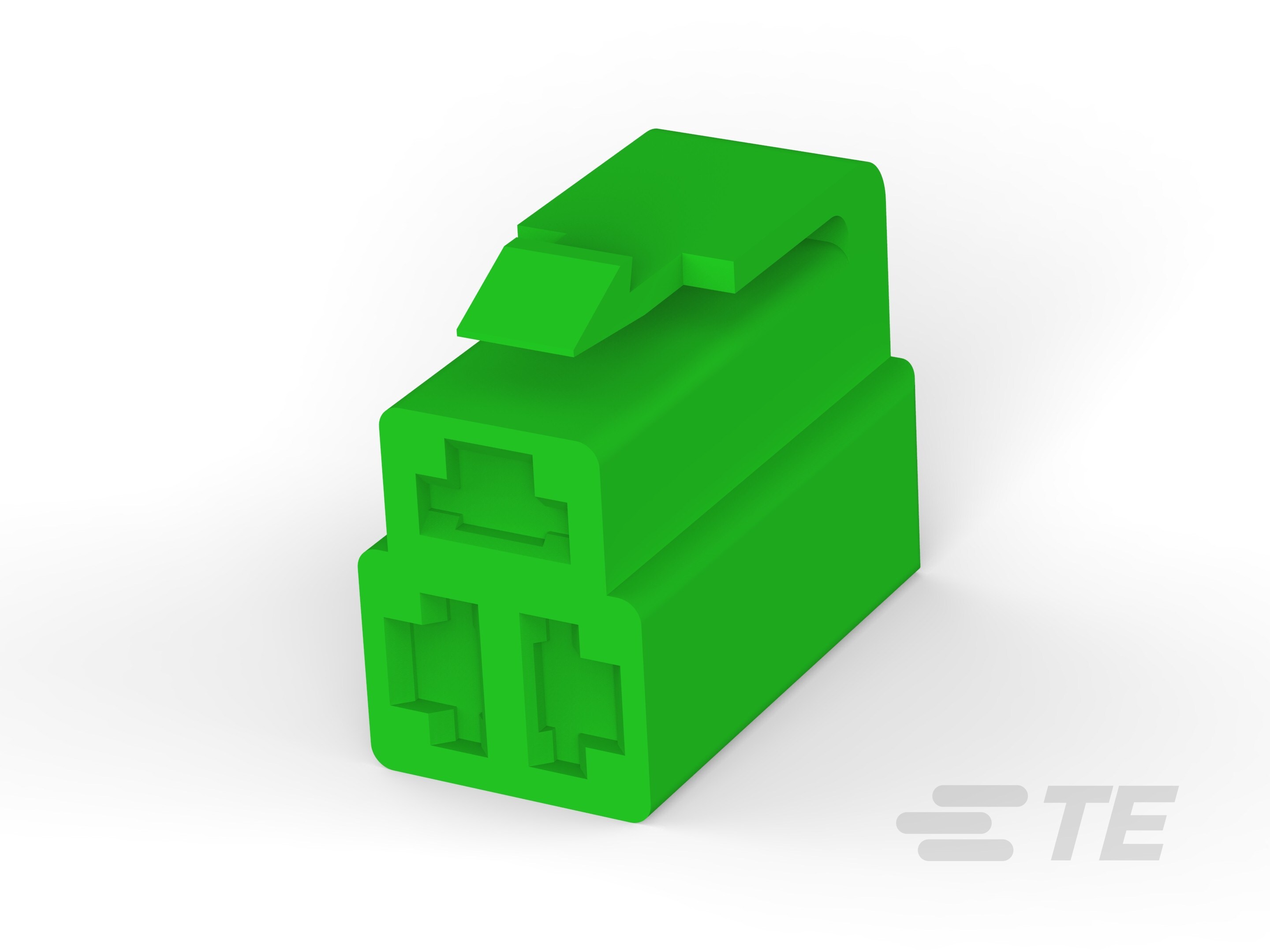 FF 250 PLUG HSG 3P NYLON GREEN-172132-4