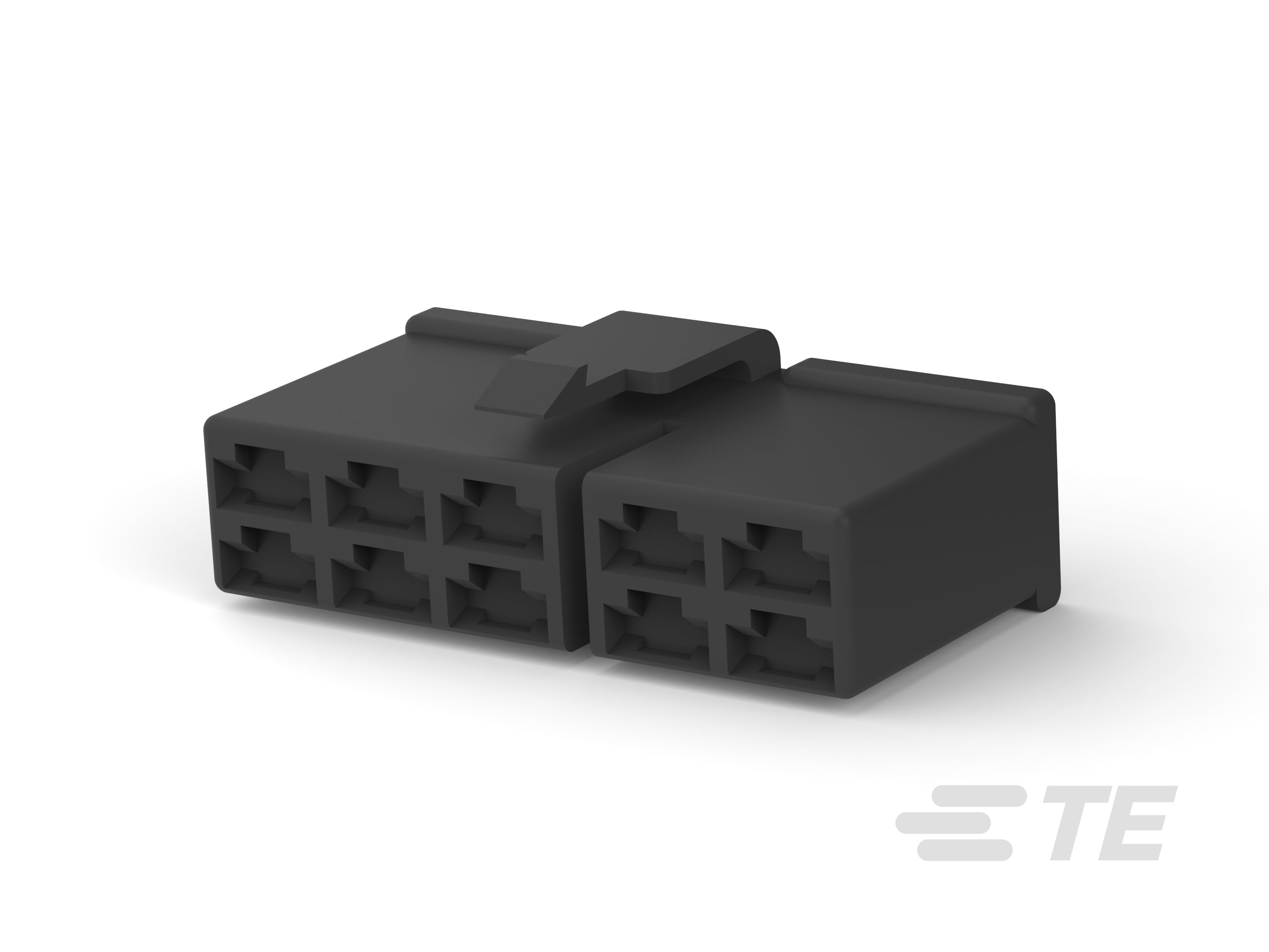 FF 250 PLUG HSG 10P NYLON BLACK-172138-2