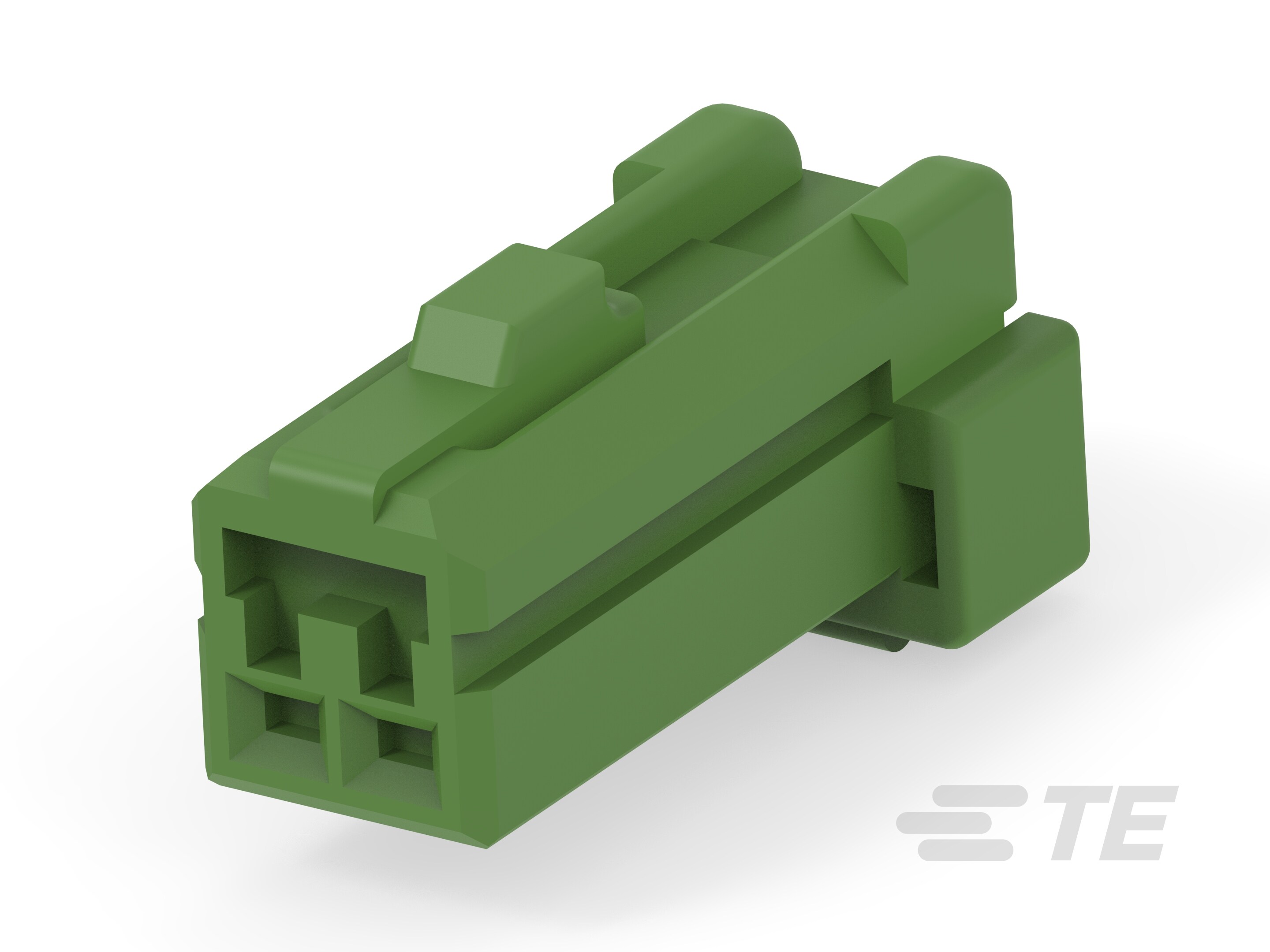 040 MLC PLUG HSG 2P GREEN-174056-4