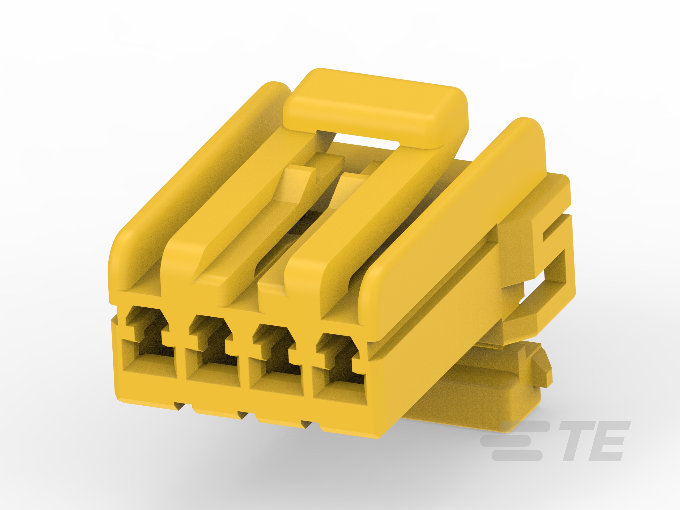 070 MLC W-W PLUG HSG 4P YELLOW-174922-7