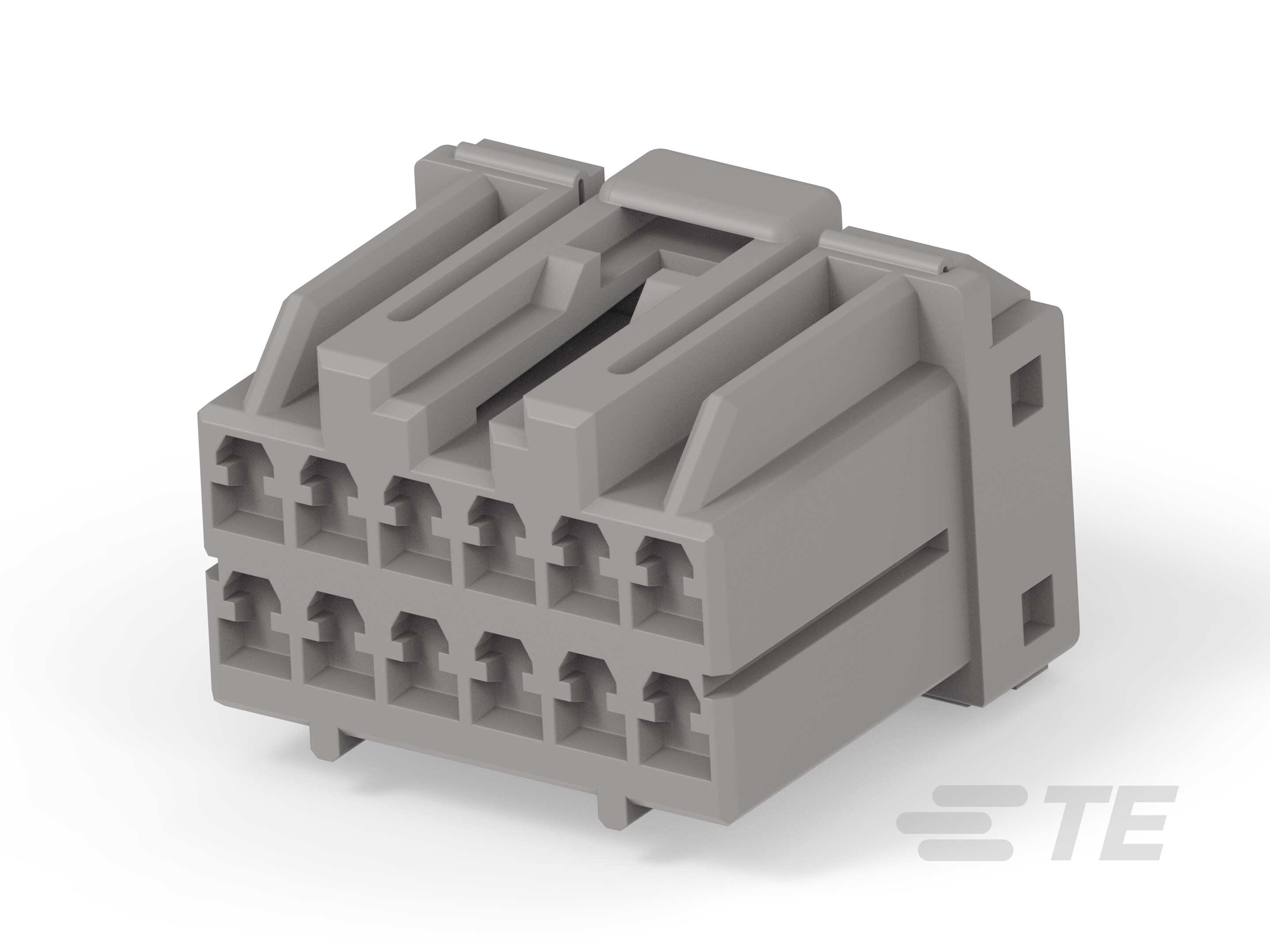 HYBRID PLUG HSG 12P GRAY-175442-6