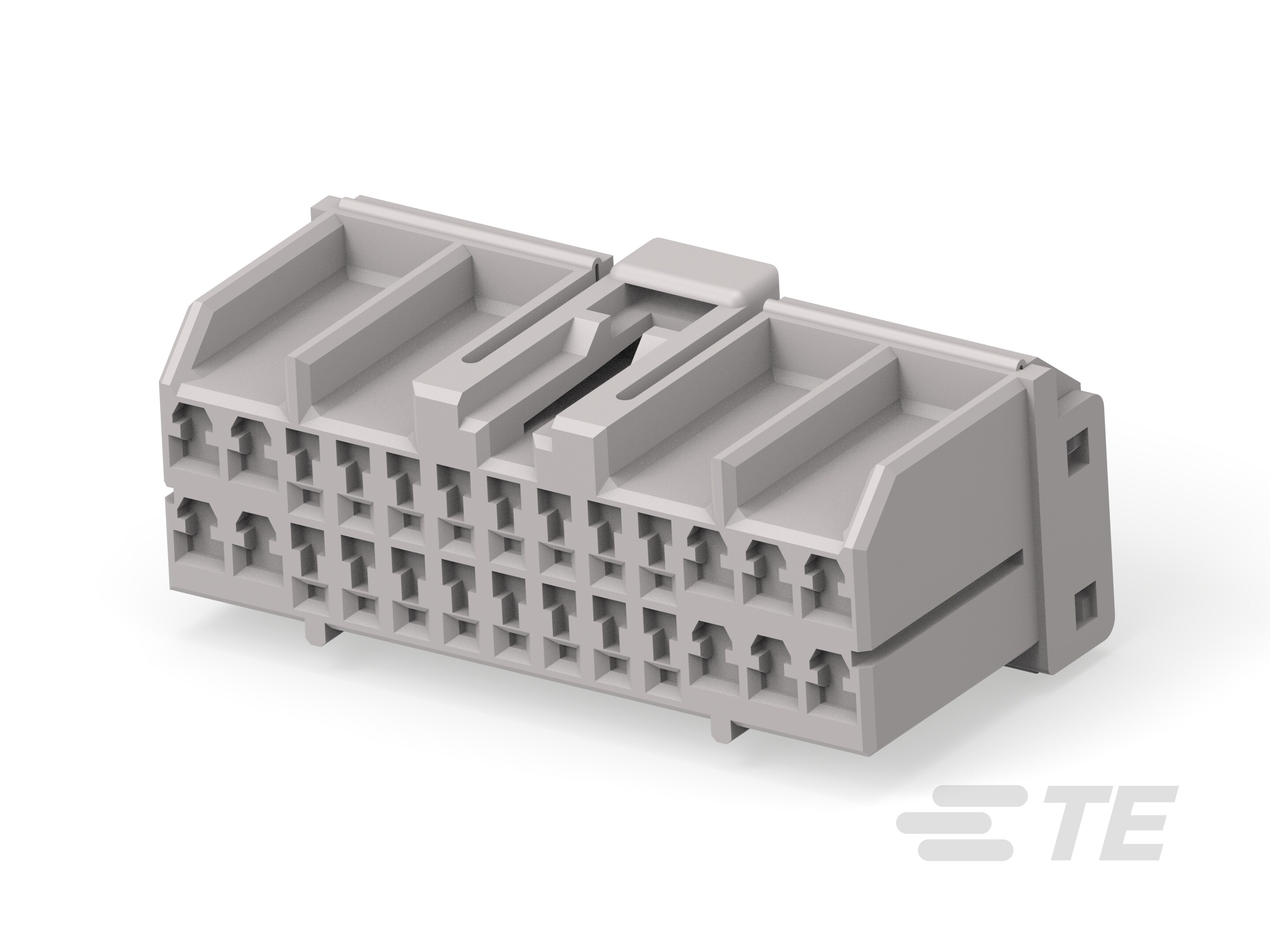 HYBRID I/O PLUG HSG 26P GRAY-175567-6