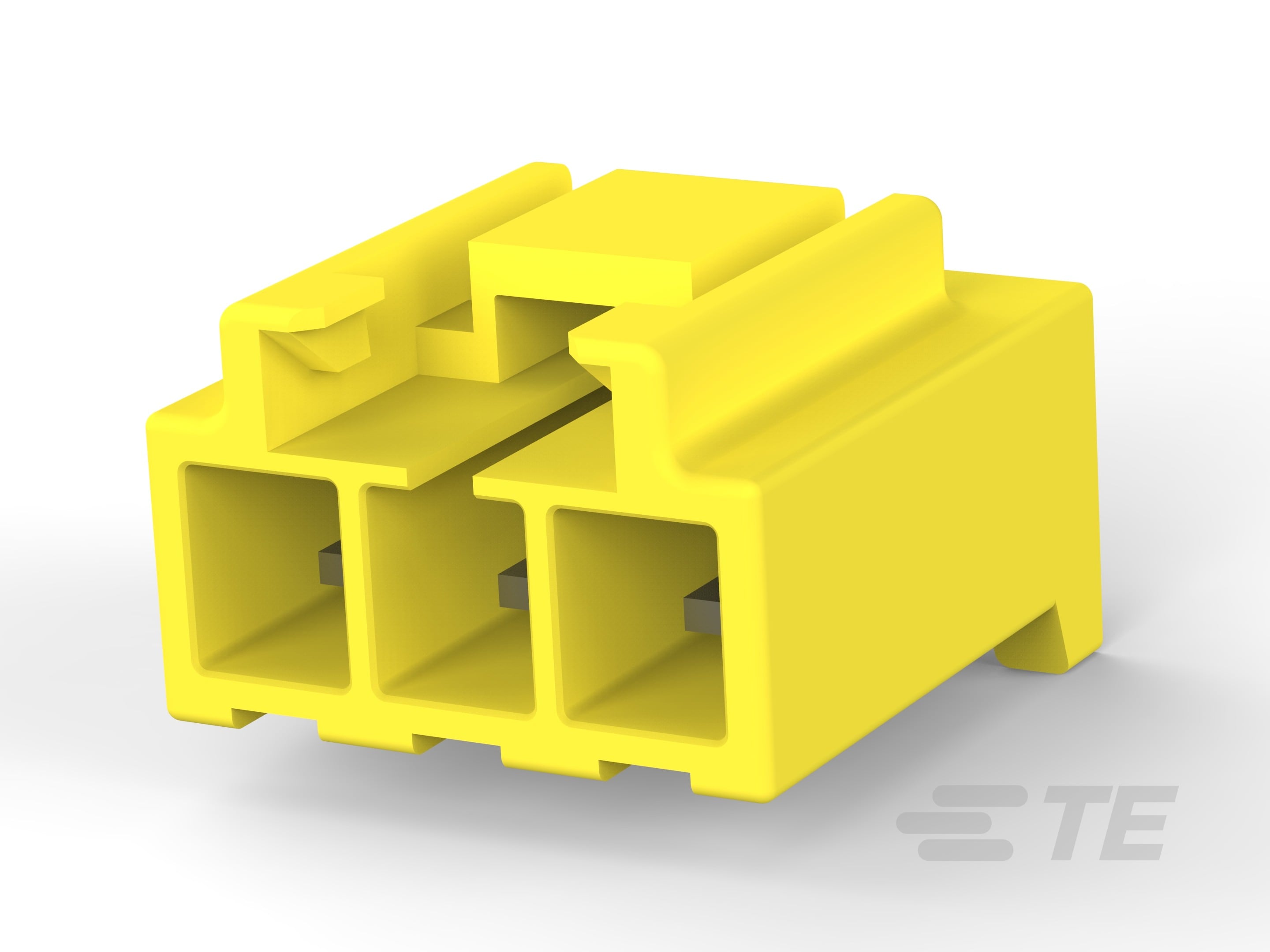 UNIV POWER HDR ASSY 3P YELLOW-176976-4