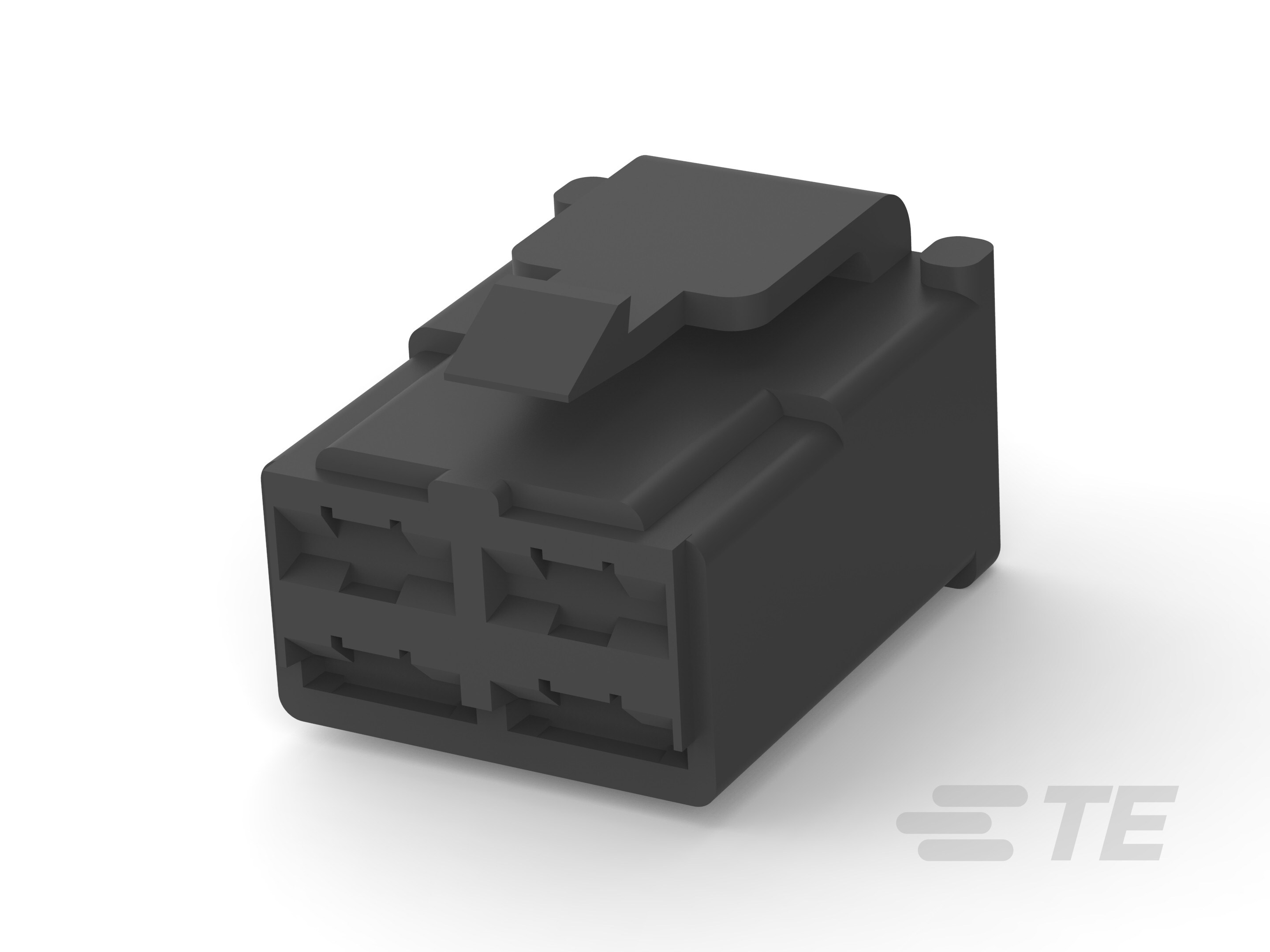 FF 250 PLUG HSG 4P NYLON BLACK-178004-2