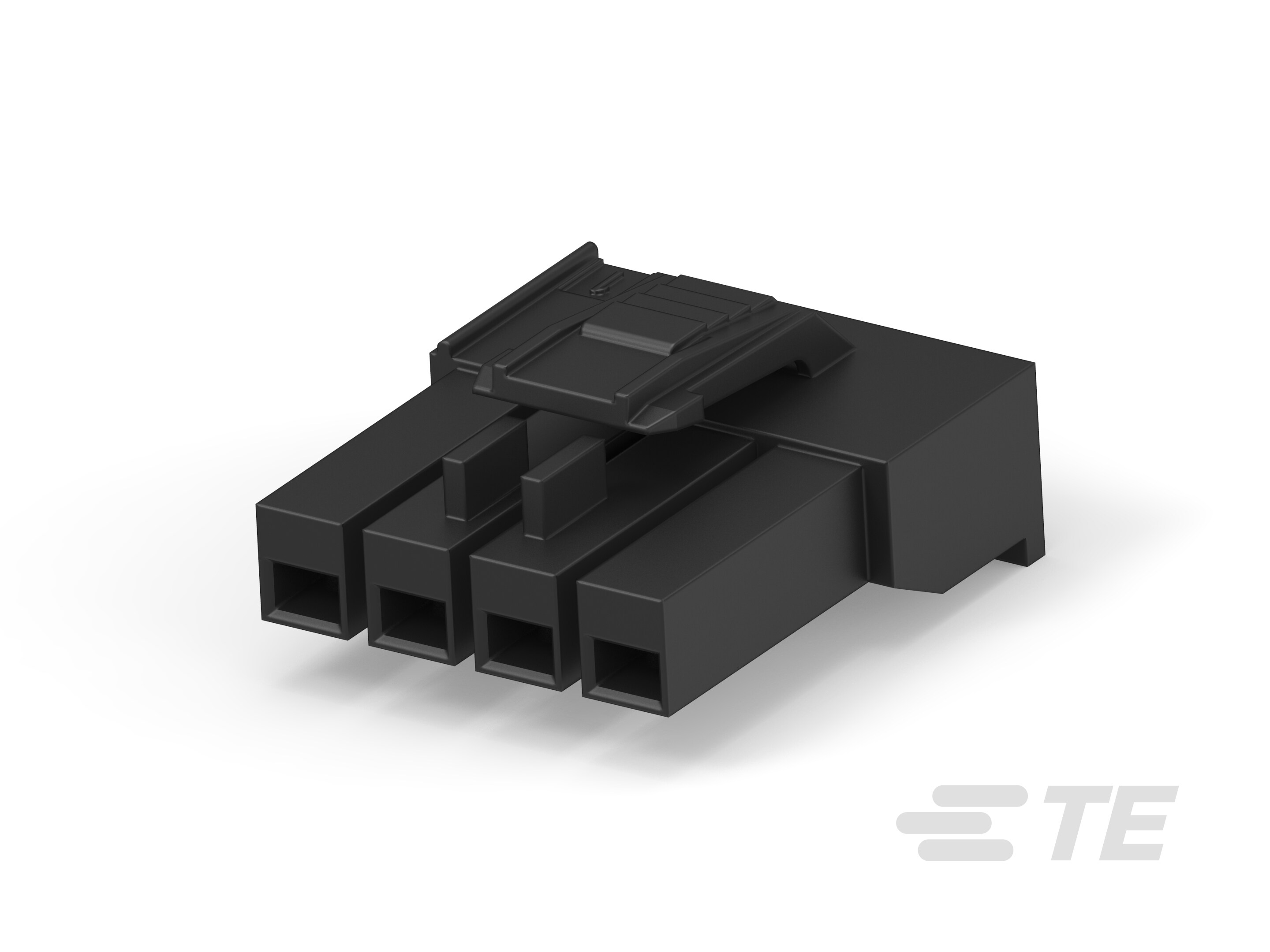 UP 3.96 4P PLUG HSG BLACK-178481-9