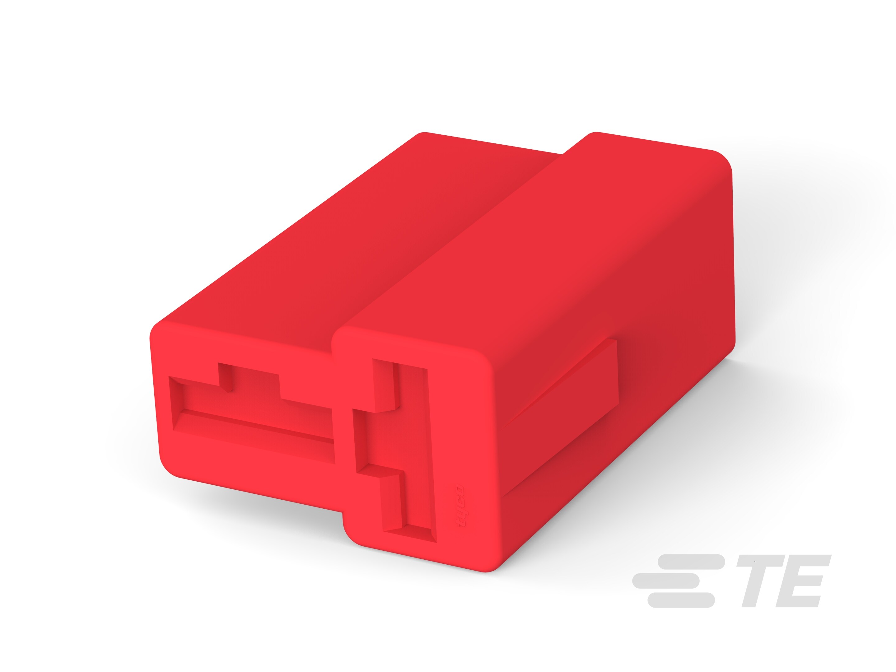 FF 250 REC HSG 2P NYLON RED-180907-1