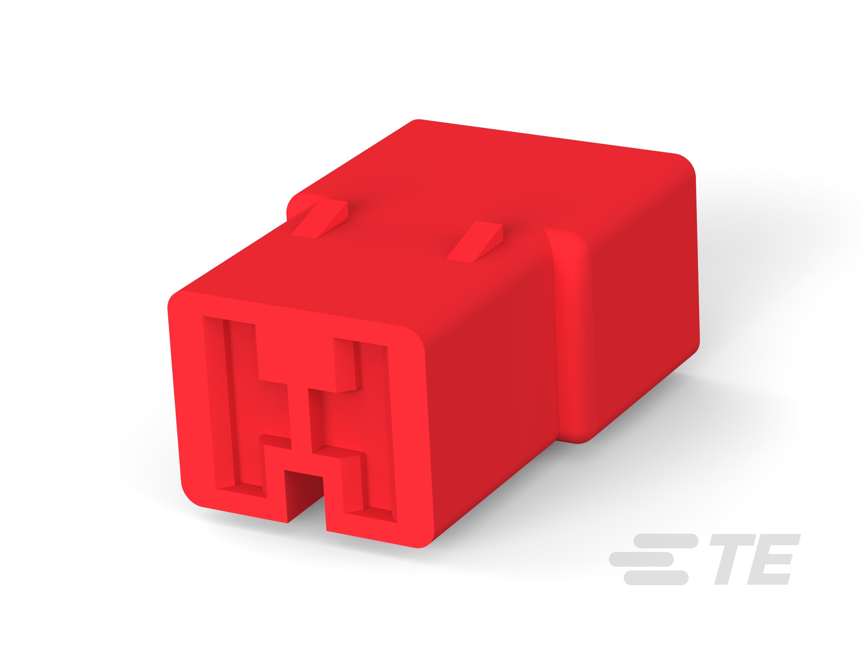 FF 250 REC HSG 2P NYLON RED-180923-1