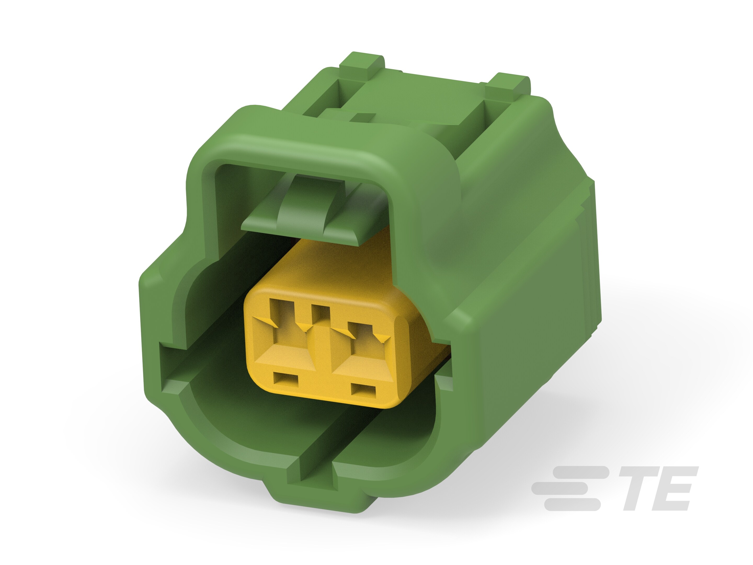 2 POS. PLUG ASSY, KEY D, GREEN-184006-1