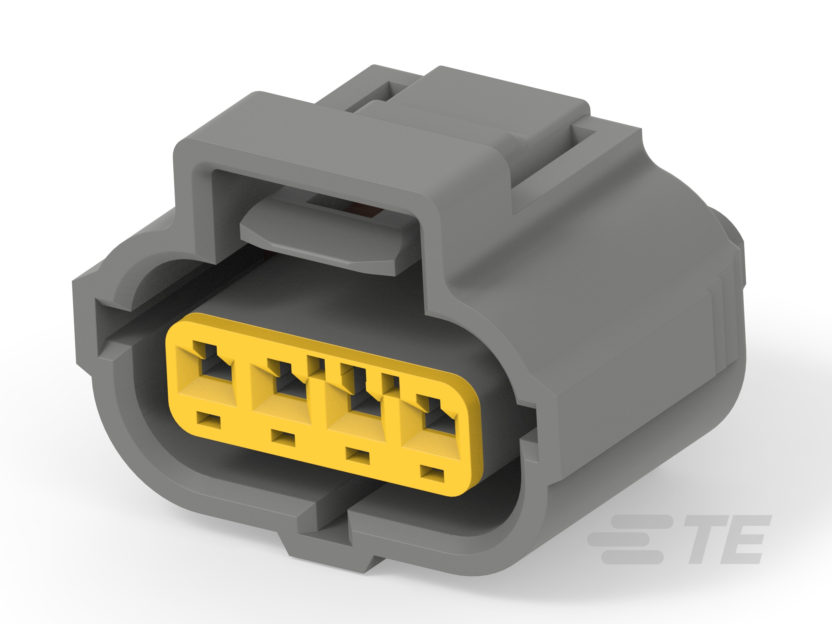 4 POS. PLUG ASSY, KEY C, GRAY-184050-2